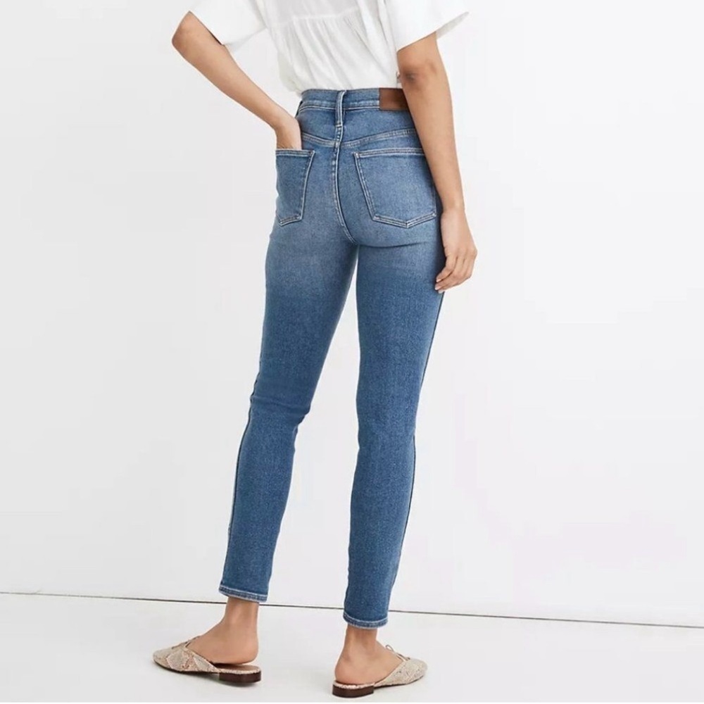 NWT Madewell 10" High-Rise Skinny Crop Jeans in Sheffield Wash, size 27 - Picture 2 of 7
